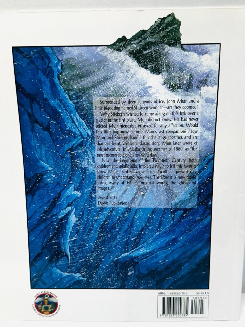 Stickeen: John Muir and the Brave Little Dog Paperback EXCELLENT - Picture 2 of 2
